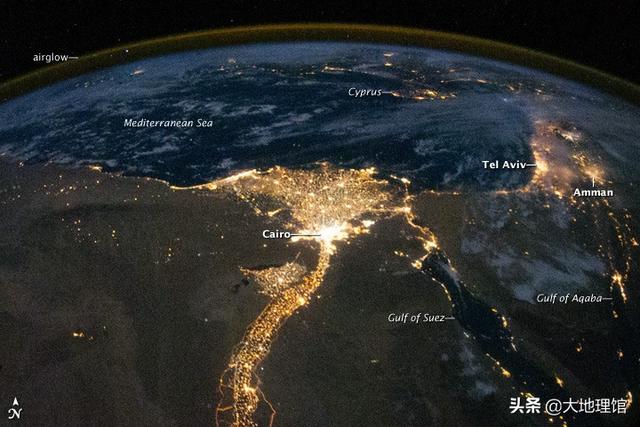 20张夜景灯光图，看世界著名城市群