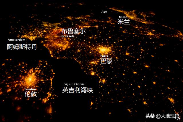 20张夜景灯光图，看世界著名城市群