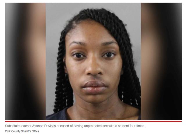 在网上分享与学生发生性关系视频，美国20岁女老师被逮捕