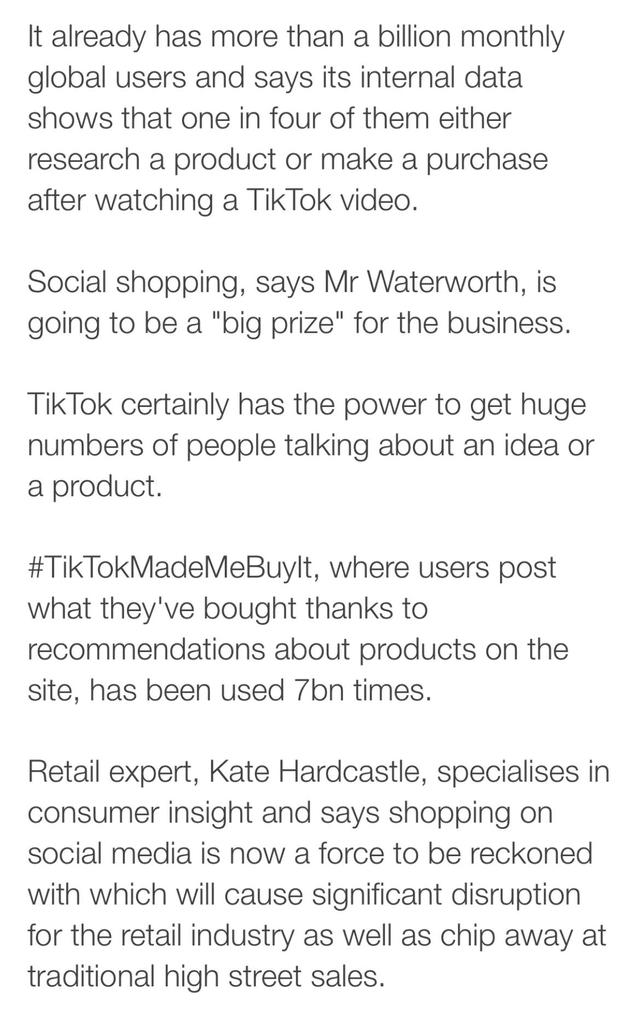 读BBC学英语：TikTok国外版抖音发展网购模式