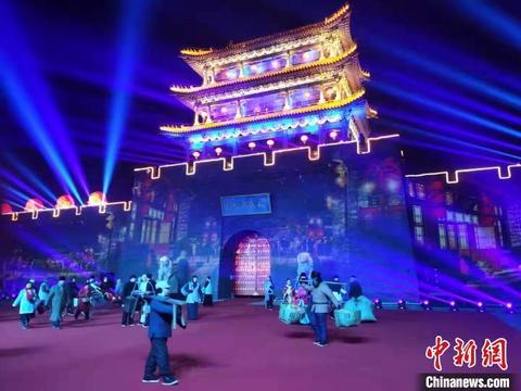 2022中国沈阳迎春灯会启幕 多个亮点为近年来东北地区之最