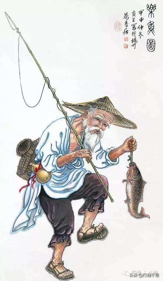 三首钓鱼的唐诗，描写童年趣，家庭美和天伦乐，值得收藏、品味