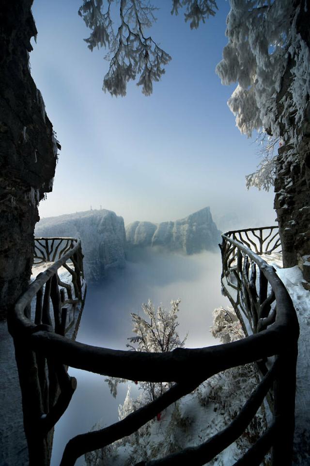 100张世界美景照片，中国的景色太仙，不能出国看这里吧太美了