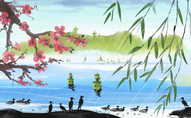 10首最美春风诗词，秀丽江山，田园如画，送你一场春暖花开