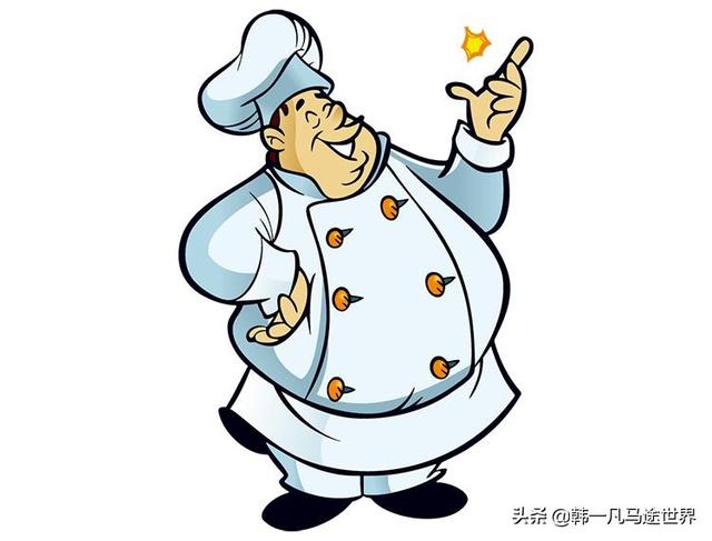 怎么形容一个胖厨师长？