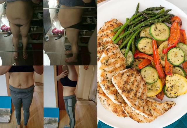 超励志减肥，两年狠甩124斤，科学运动+饮食菜单，远离肥胖纹