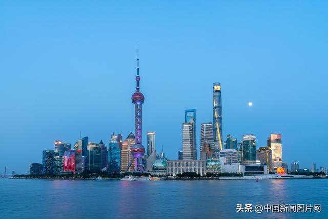 上海外滩陆家嘴 夜景璀璨