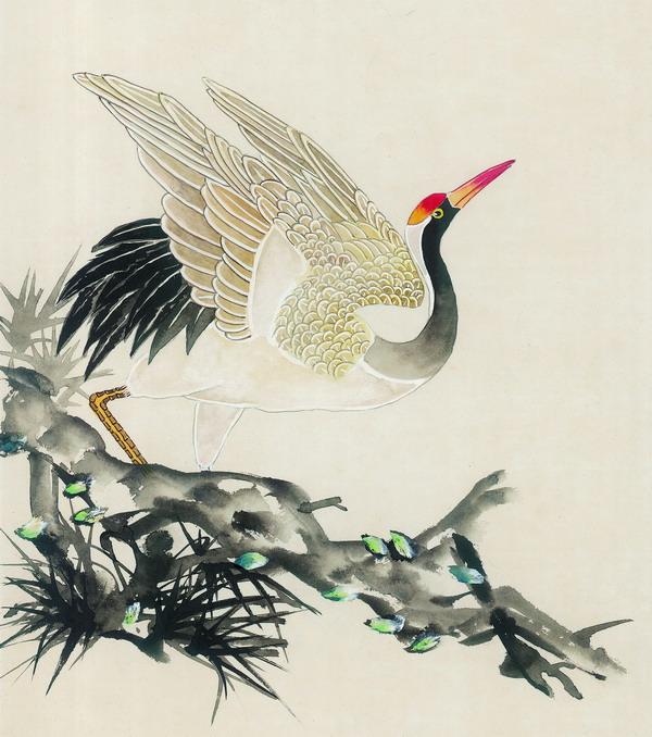 鹤在中国文化中有崇高的地位，是长寿，吉祥和高雅的象征